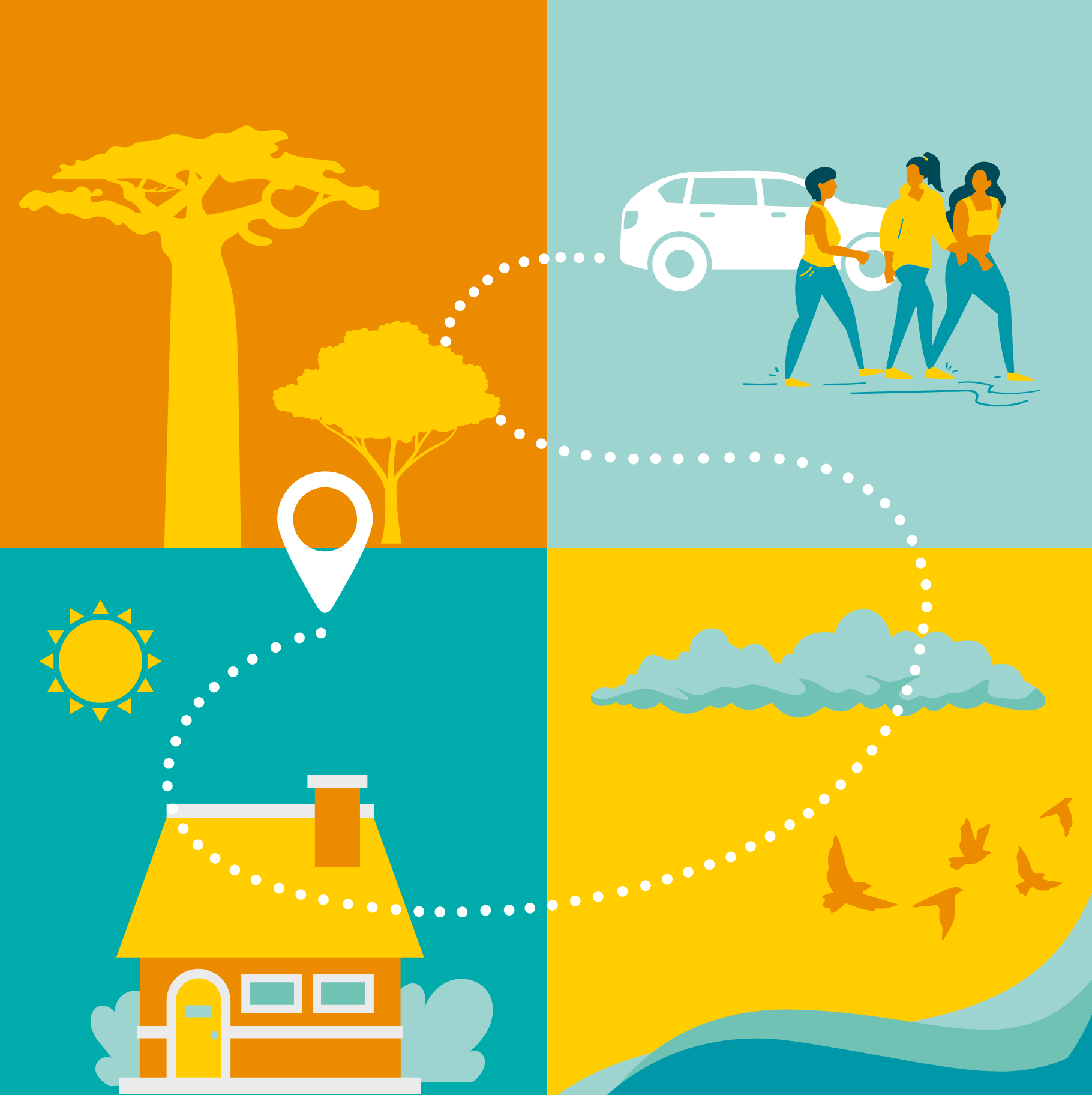 Atunse Transport digital map and fleet